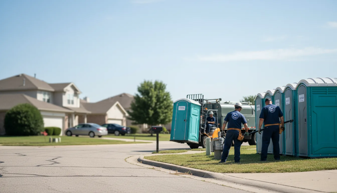 Porta Potty Rental in Bonnie, IL near me